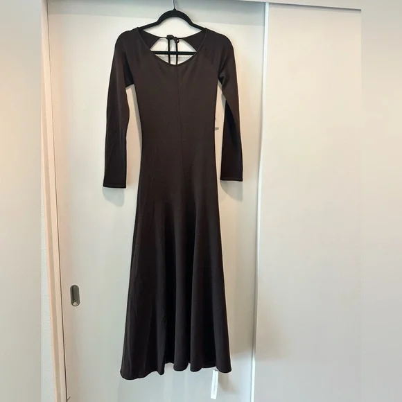 Reformation Livia Regenerative Merino Sweater Long Sleeve Dress Size S - Picture 5 of 6